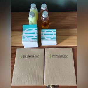 ESA Hotel Amenities Set Honey Shampoo Conditioner Soap Shower Cap Travel Kit